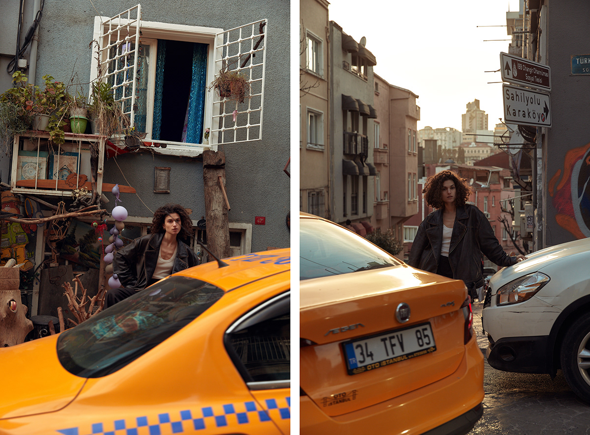 editorial Fashion  istanbul model Photography  Street Turkey