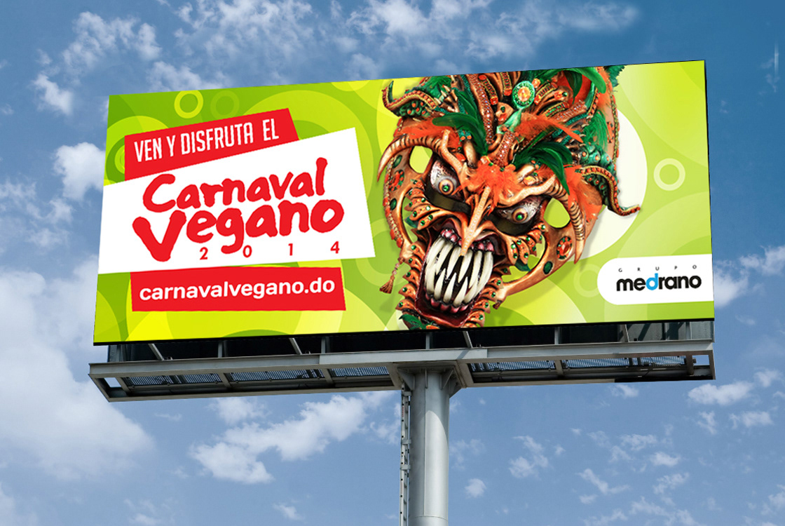 Carnival Dominican republic design ad campaign