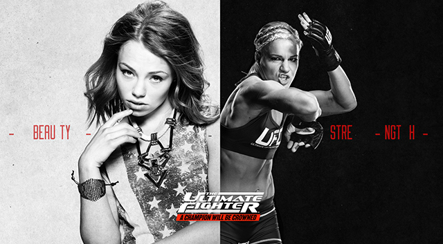 FOX sports lumbre The Ultimate Fighter beauty strength tipografia Deportes UFC type women мма