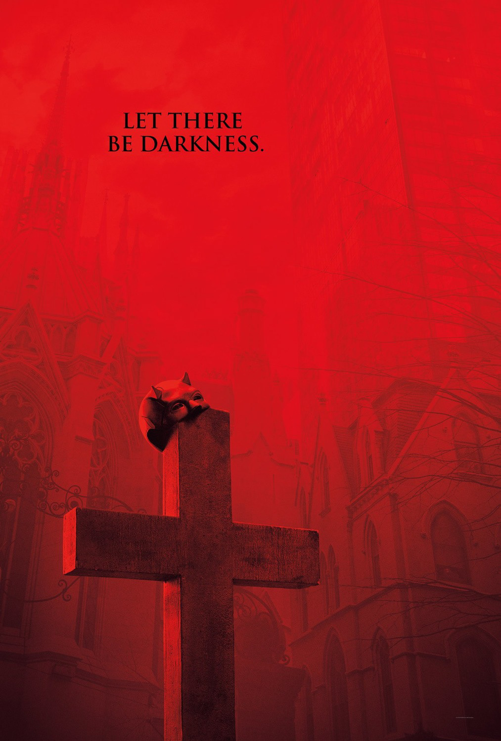 Daredevil keyart marvel movie poster Netflix one sheet poster SuperHero
