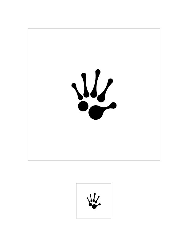 hand human texas Ecology pattern logo