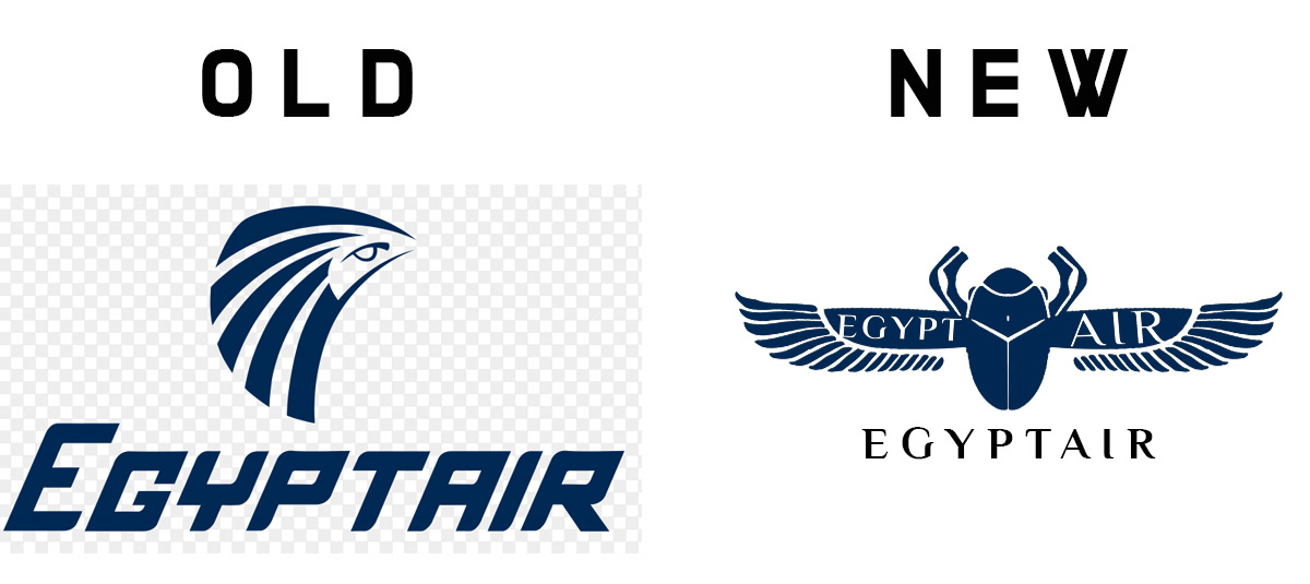 air Airlines branding  egypt flight logo pharanonic plane SKY