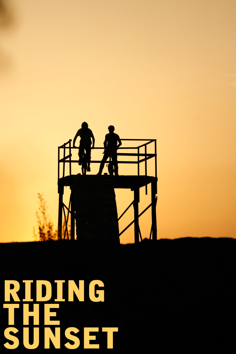 sunset Bike bmx riders davidbucek