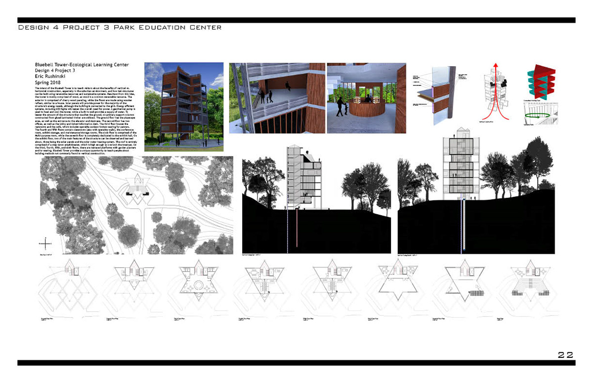 PhilaU design architecture graphic design  modeling college Eric Rushinski Thomas Jefferson University philadelphia student