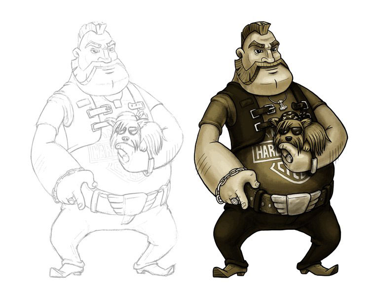 Game Art characters illustrations photoshop Illustrator Mascots