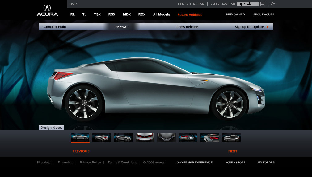 Web automotive   digital branding interactive microsite Adobe Portfolio Product Branding