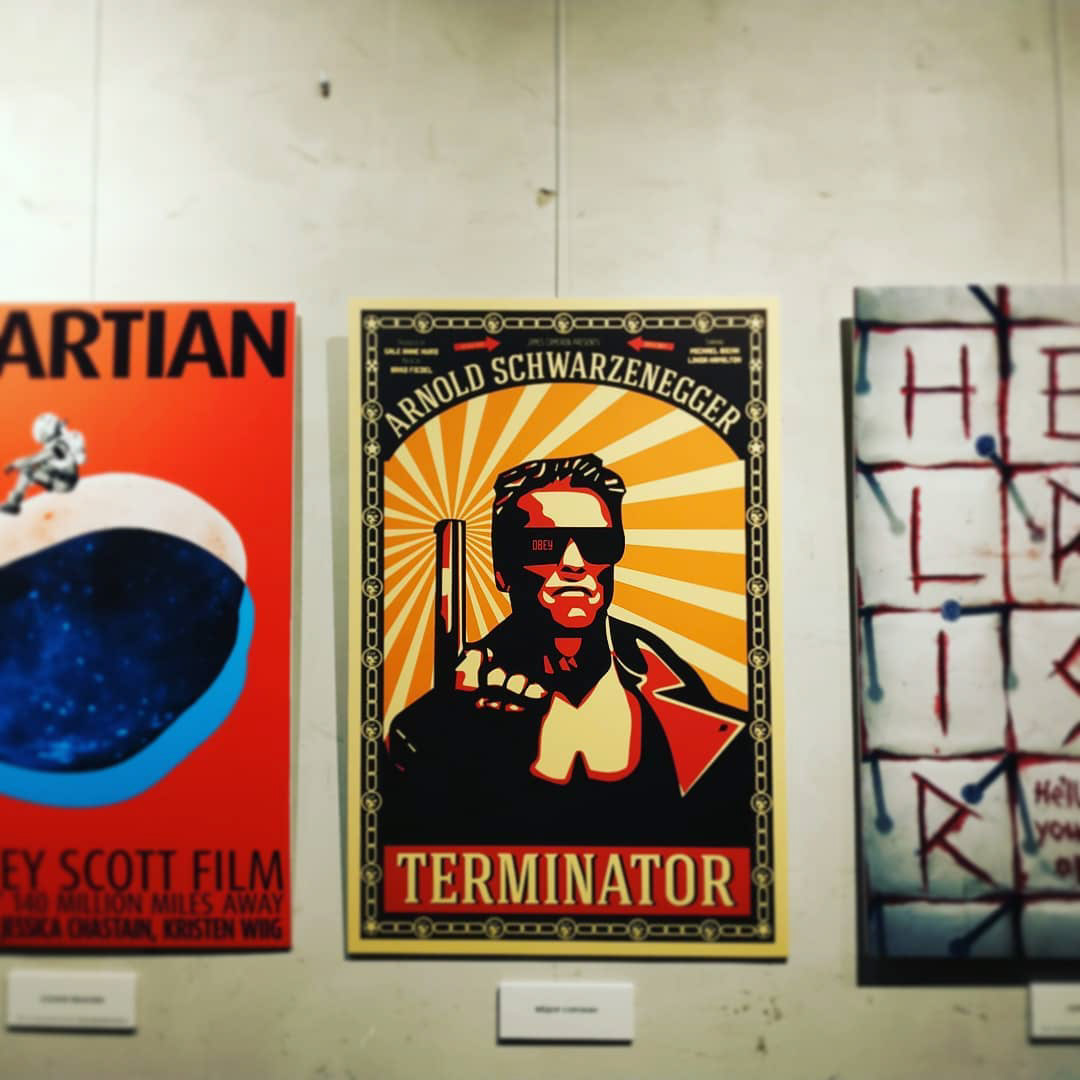 poster art terminator Shepard Fairey