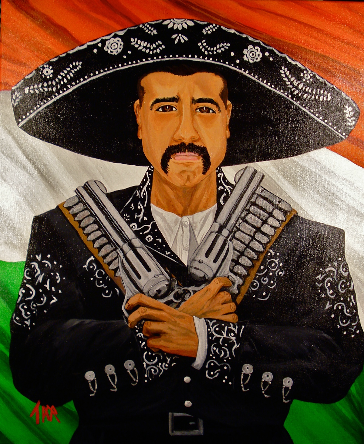 southwest mexico acrylic art