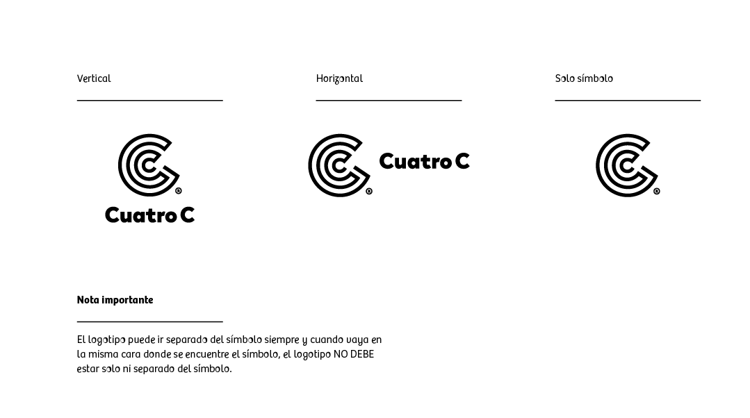 cuatroC medellin colombia branding  branddesign tipastype