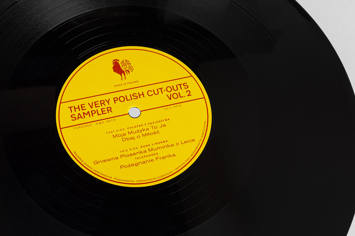 record vinyl Album cover sleeve pattern Colourful polish LP ep