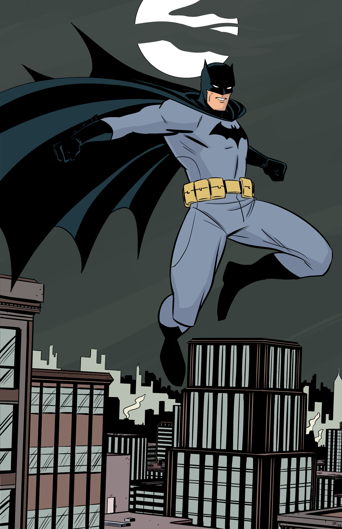 batman gotham gotham city dark knight comic art jacob edgar manga studio