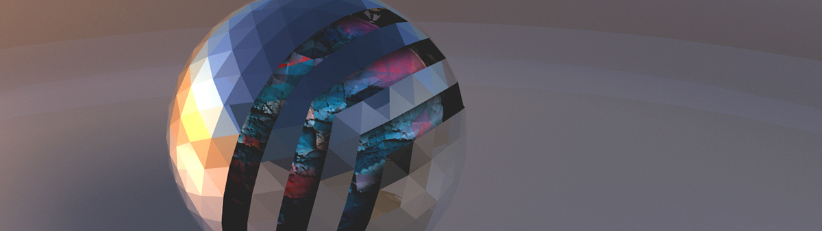 Sphereality sphere Conor Oberlander risd Rhino rendering displacement texture surreal visual immersive