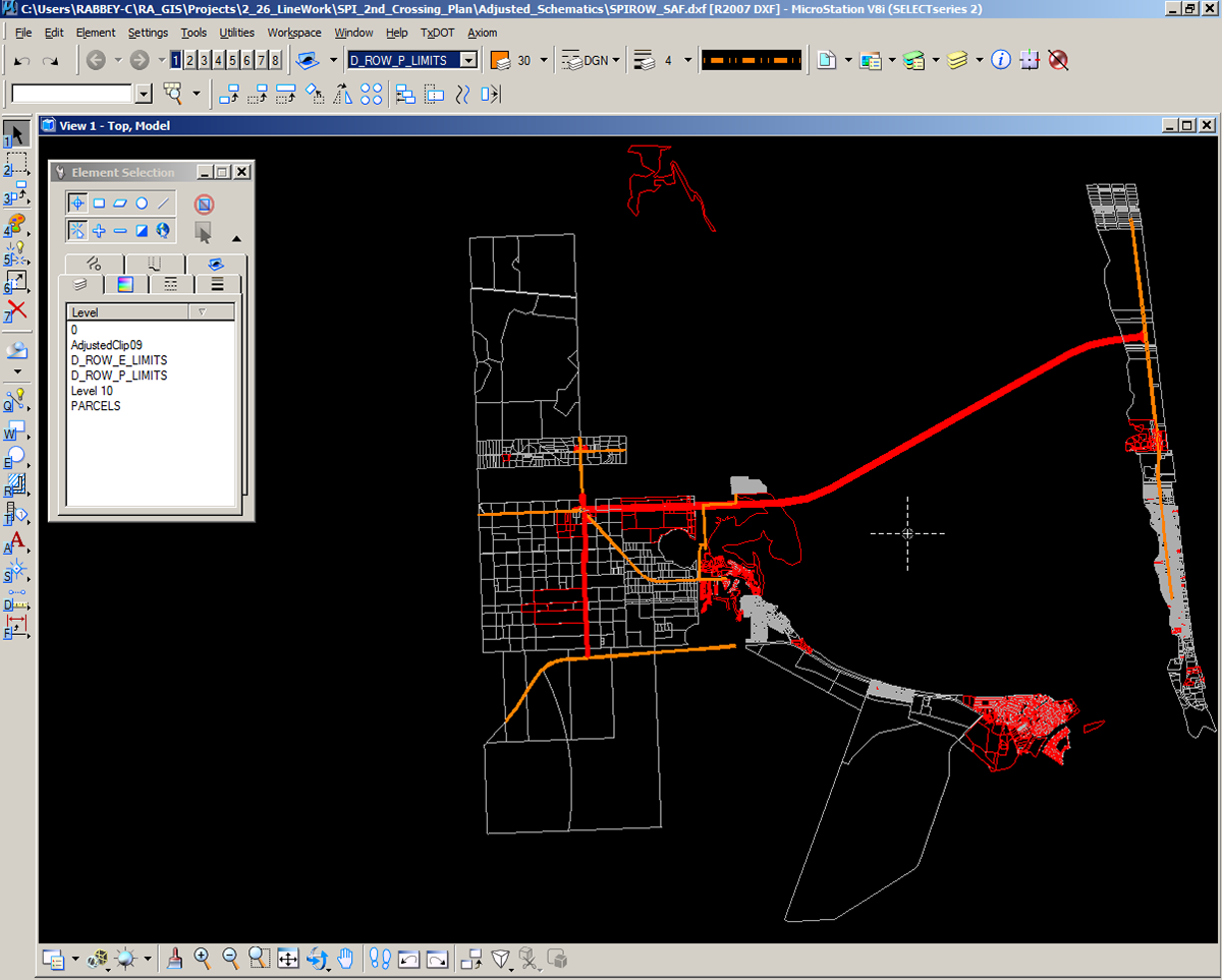 GIS cad cartography ArcGIS MicroStation