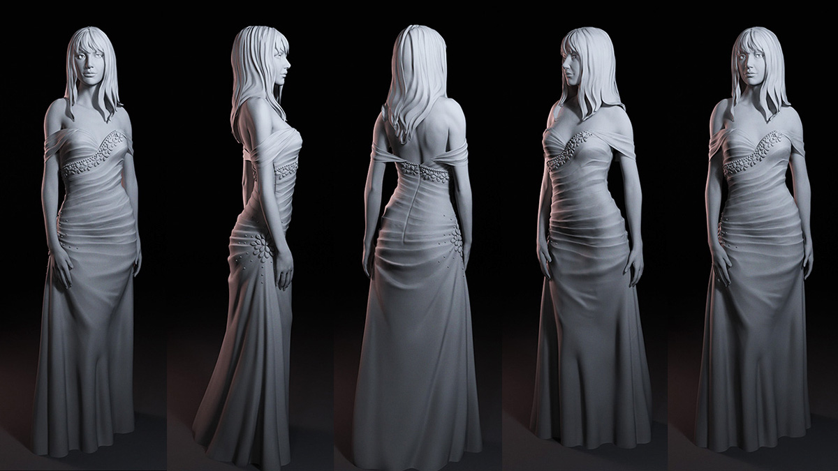 Female Sculpt :: Behance