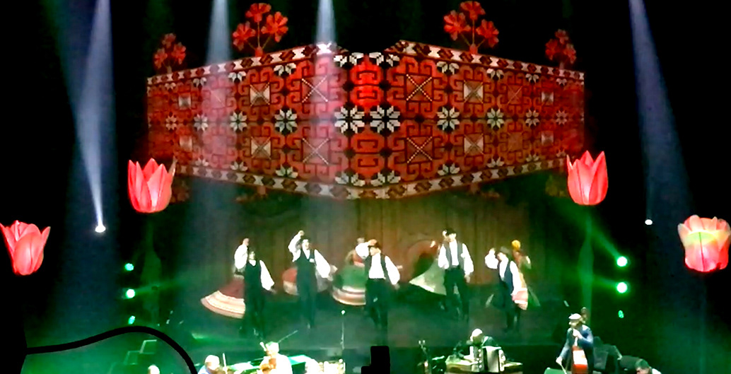 VJ stage visuals hungarian traditional