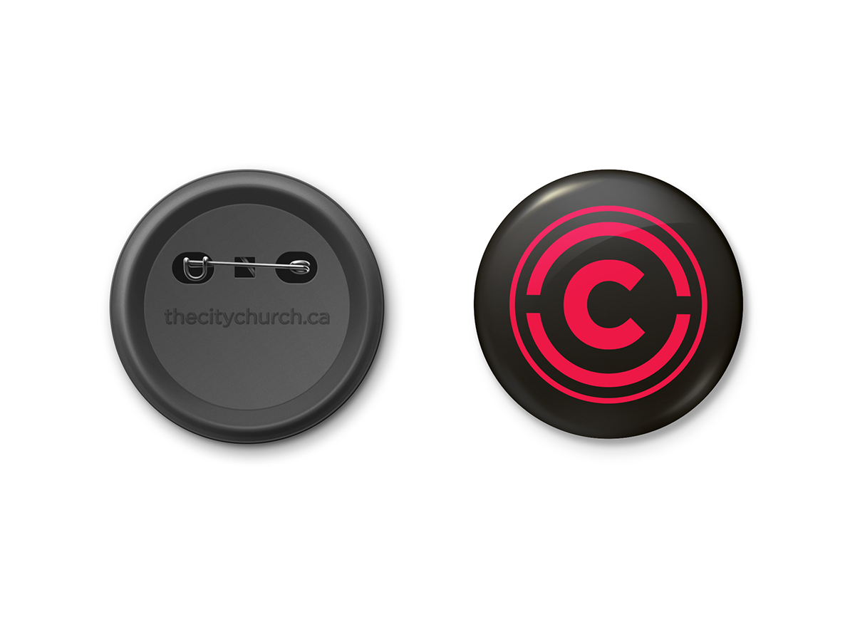 brand Rebrand church Ministry logo minimal simple red circle