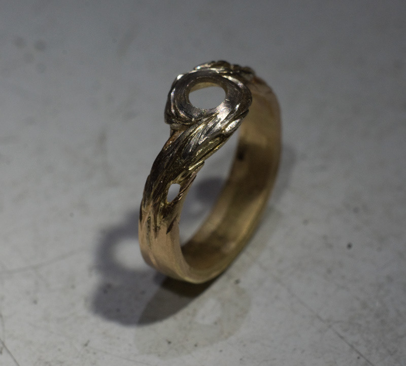 ring gold diamond  jewel jewelery engagement ring old cut diamond
