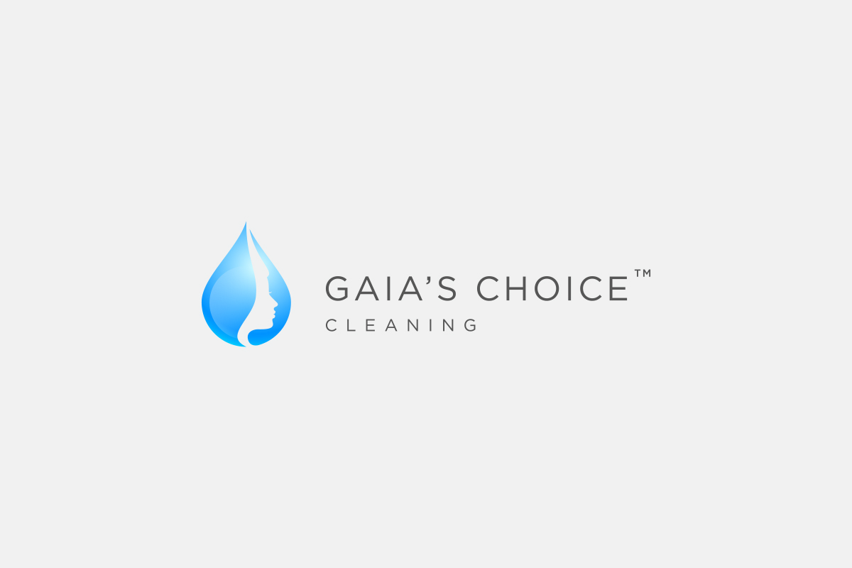 Gaia clean cleaning Choice head face drop water bleu