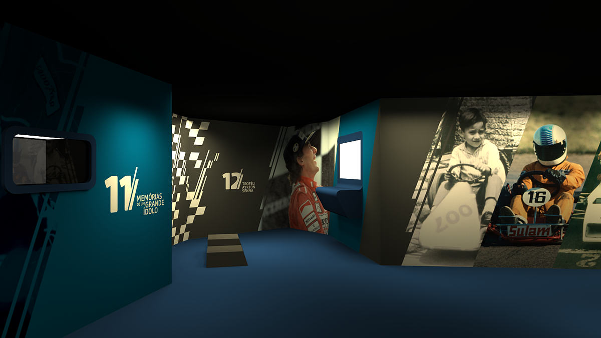 Exhibition  interactive scenography
