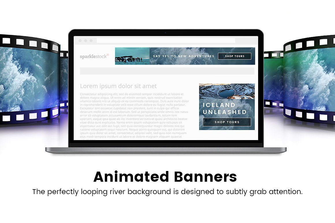 outdoor ad Animated Multipurpose Animated Banner Ads