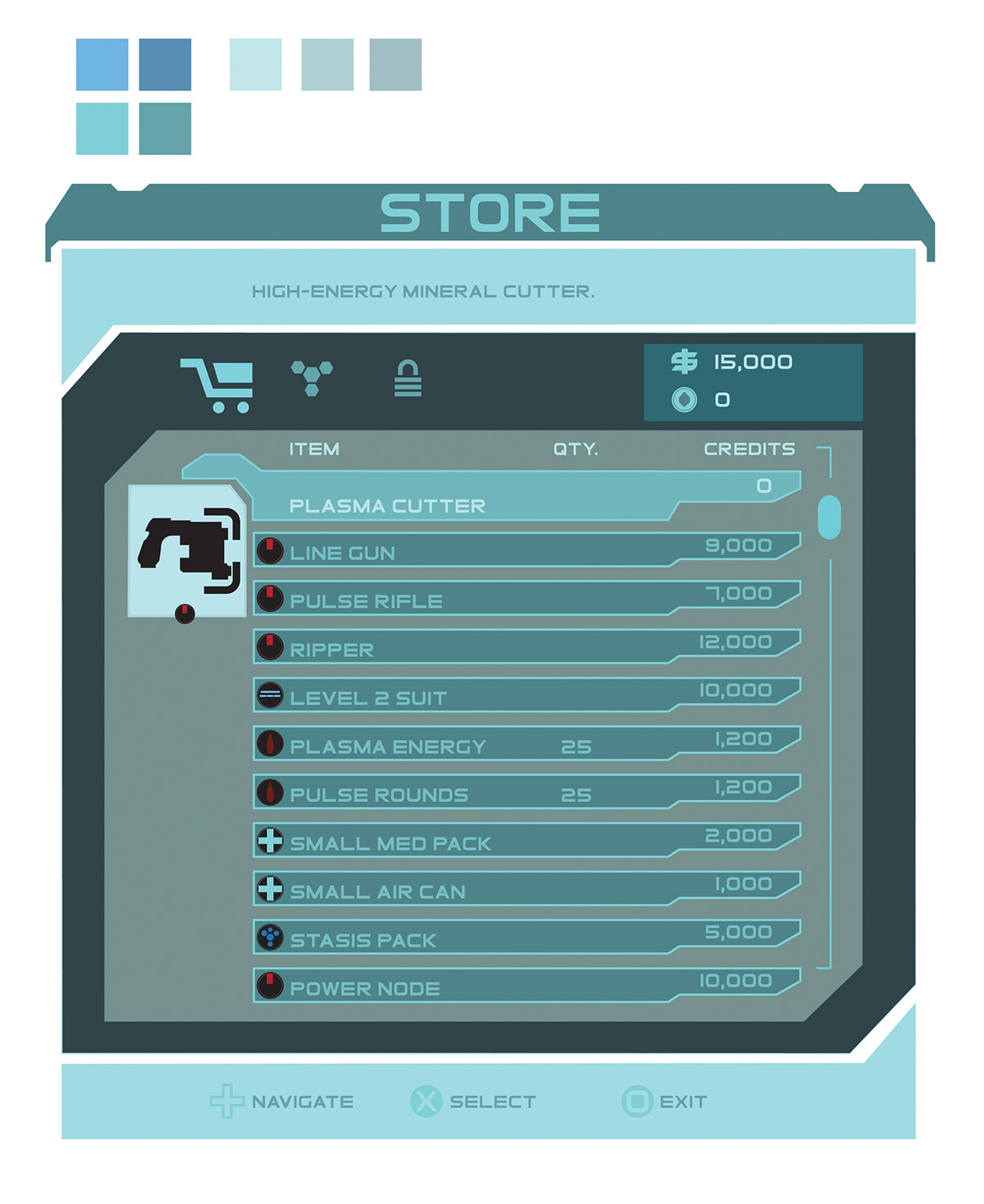 minimalistic minimalist tech techy Technology dead Space  ps3 xbox360 video game UI reskin
