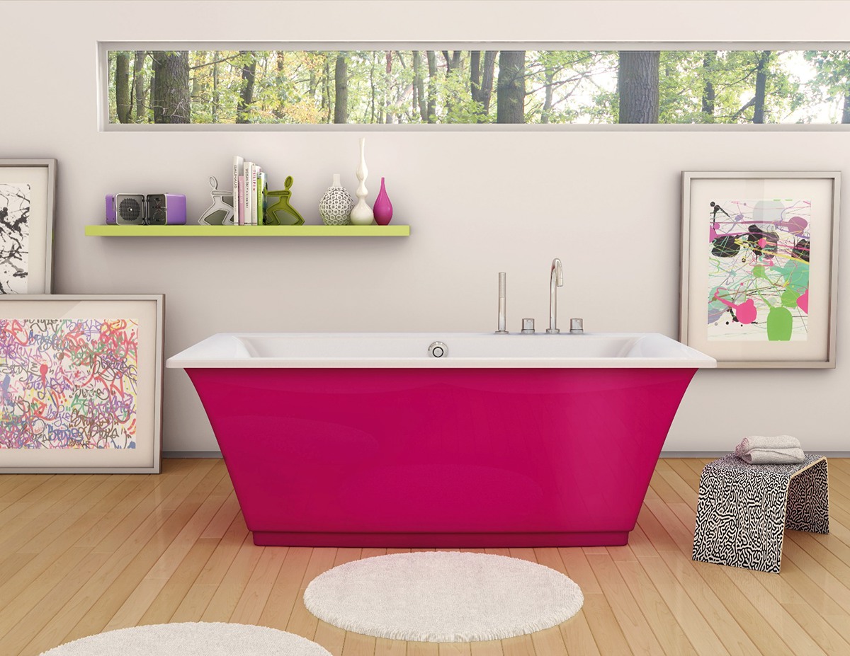 water maax freestanding tub bathtub bath thermoforming gelcoat acrylic color relaxation comfort trend Experience Fiberglass