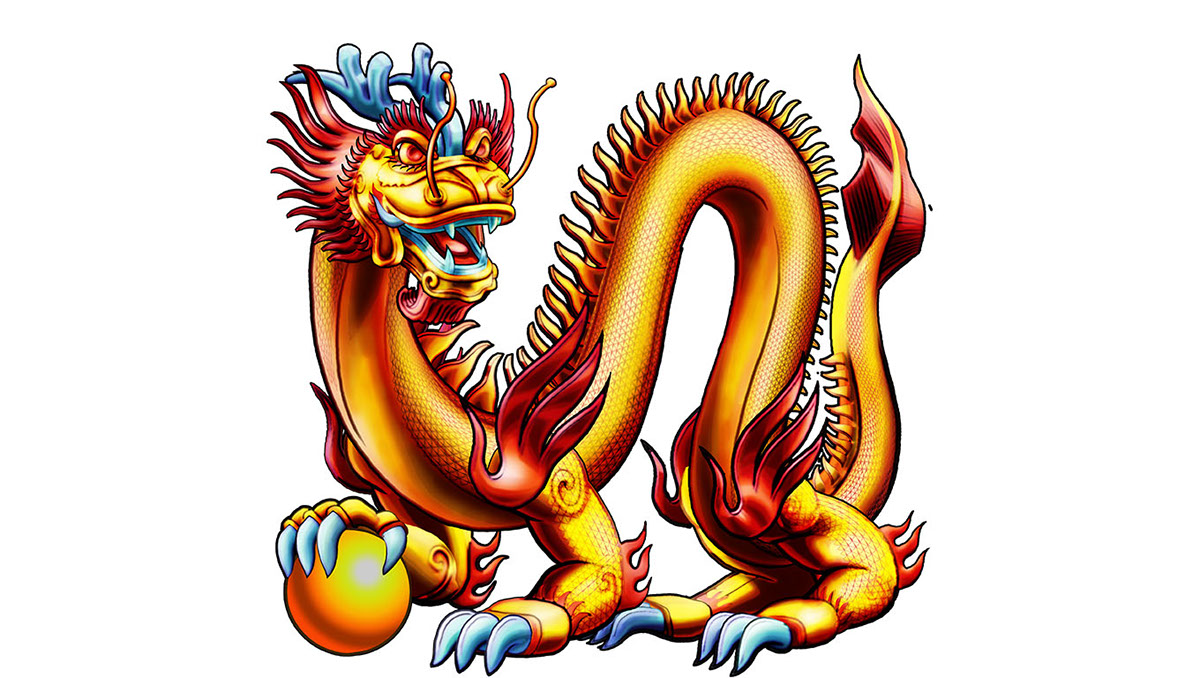 asian dragon game ui slot machine video slot game photoshop game illustration illustrator game illustration concept game design game design illustration conceptual design illustration