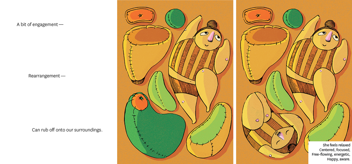book Space  accordion Character risd