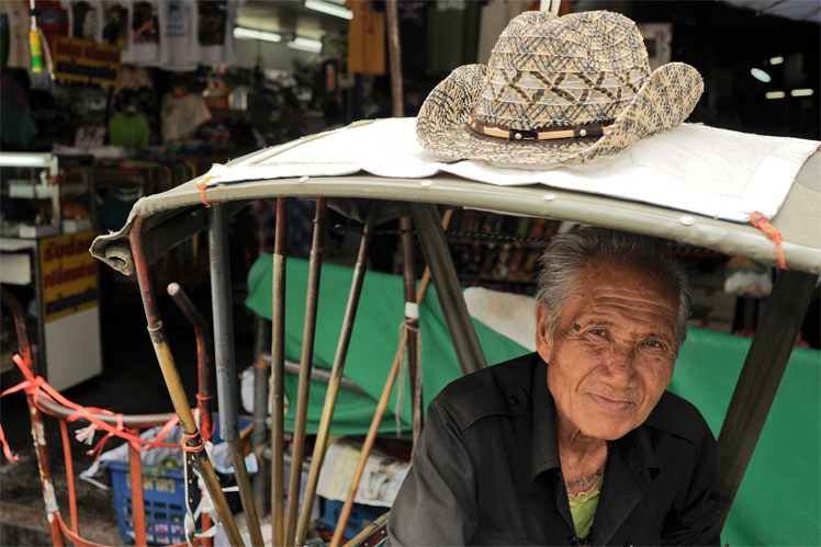 Thailand  chiang mai rickshaws