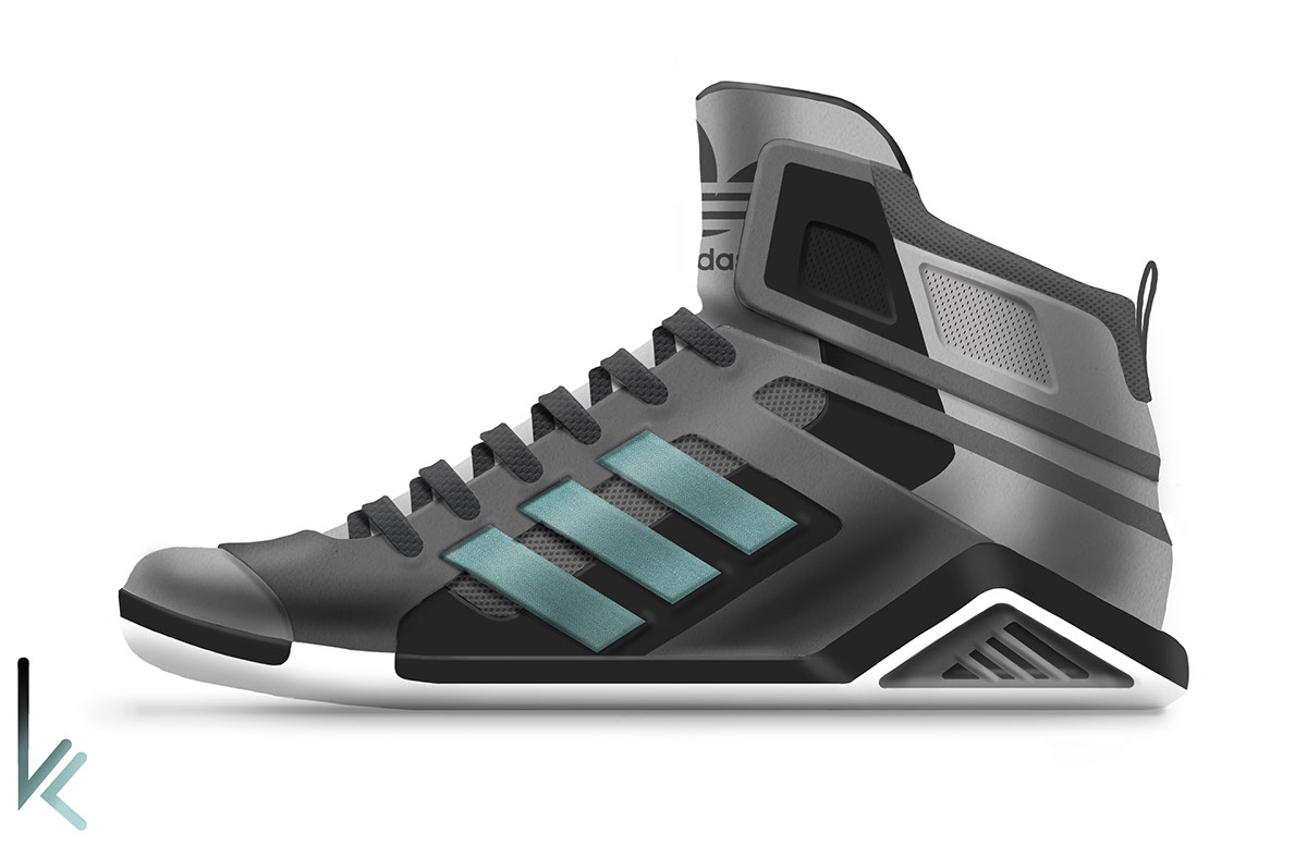 shoe  shoes  ADIDAS  Reebok  render  digital  photoshop Render  kicks  Concept