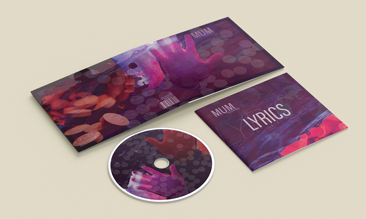 design graphic design  photoshop Illustrator music cd CD cover CD design song