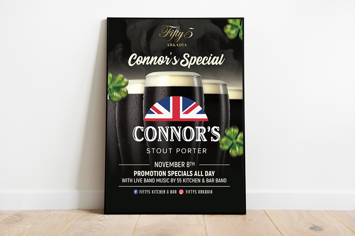 beer connors poster promo Promotional