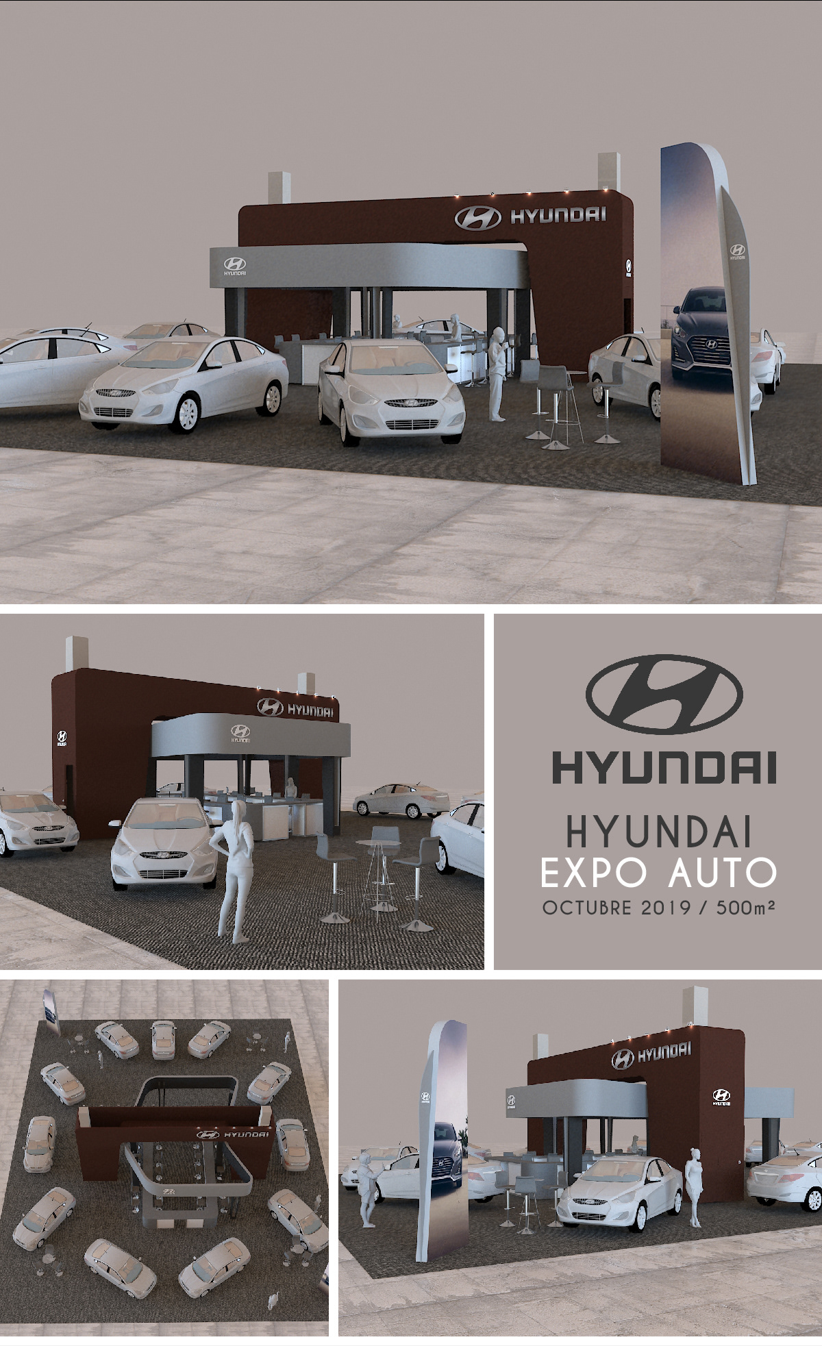 booth Exhibition  expo Expo auto Hyundai Stand