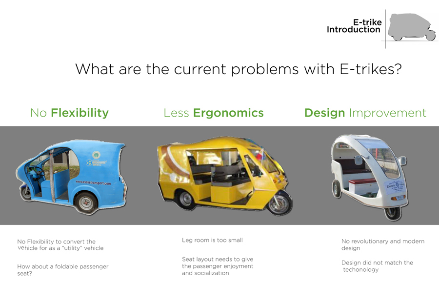 E-trike  eletric vehicle