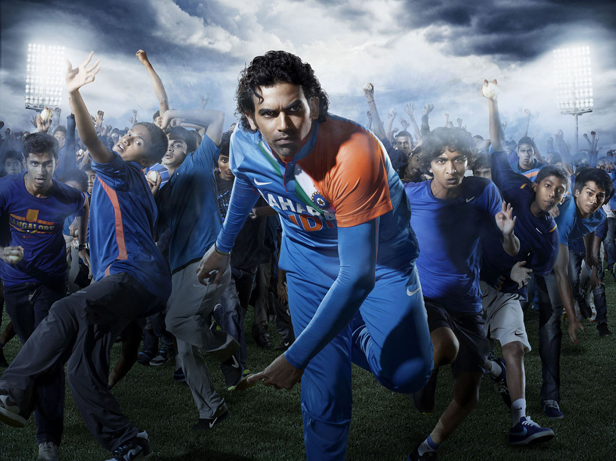 Nike Cricket India bleed blue one billion strong virat Zaheer
