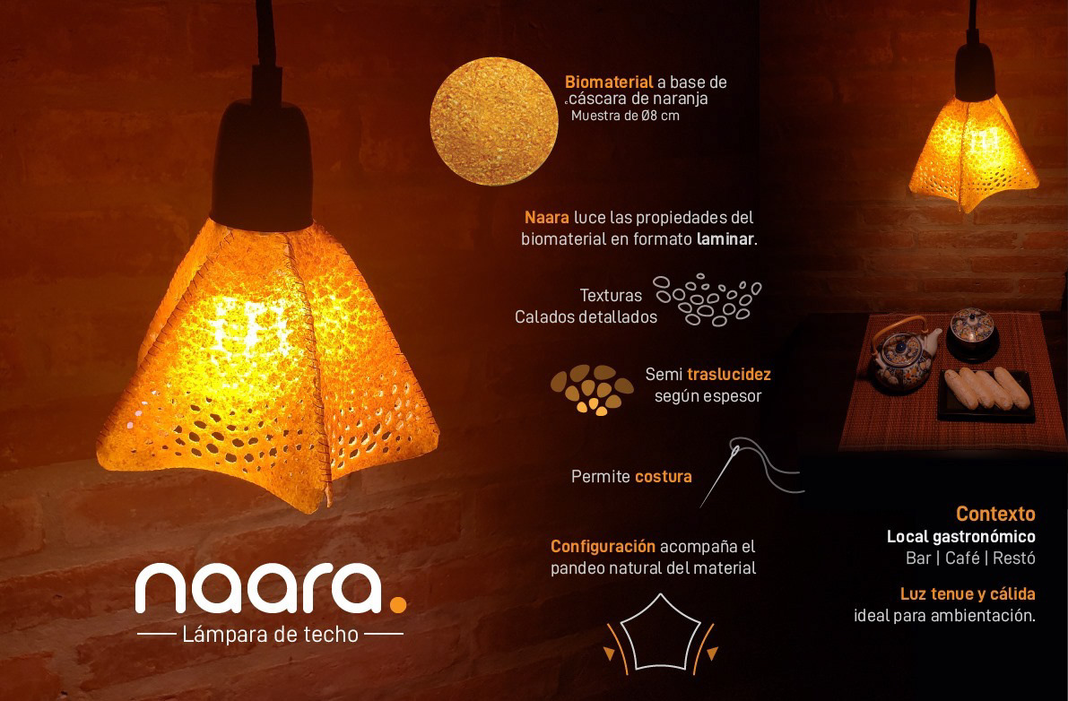 biomaterial diseño industrial industrial design  Lamp product design 