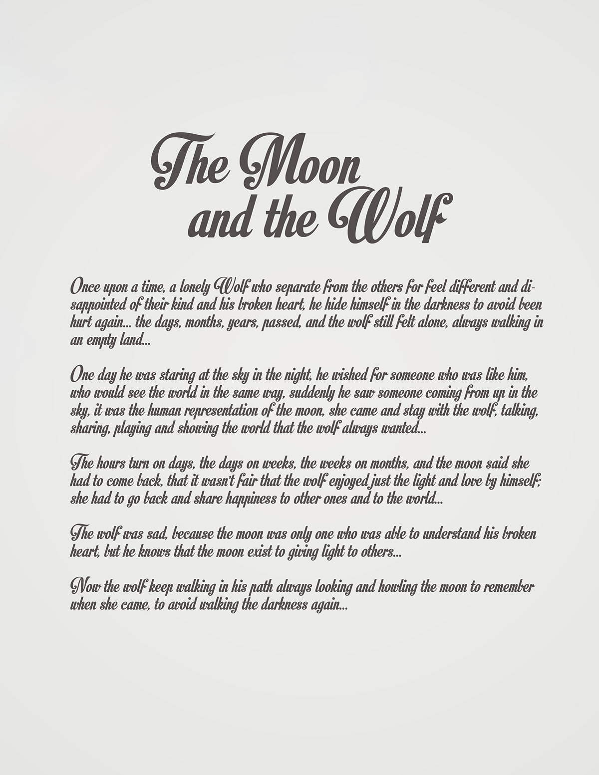animals wolf story luna