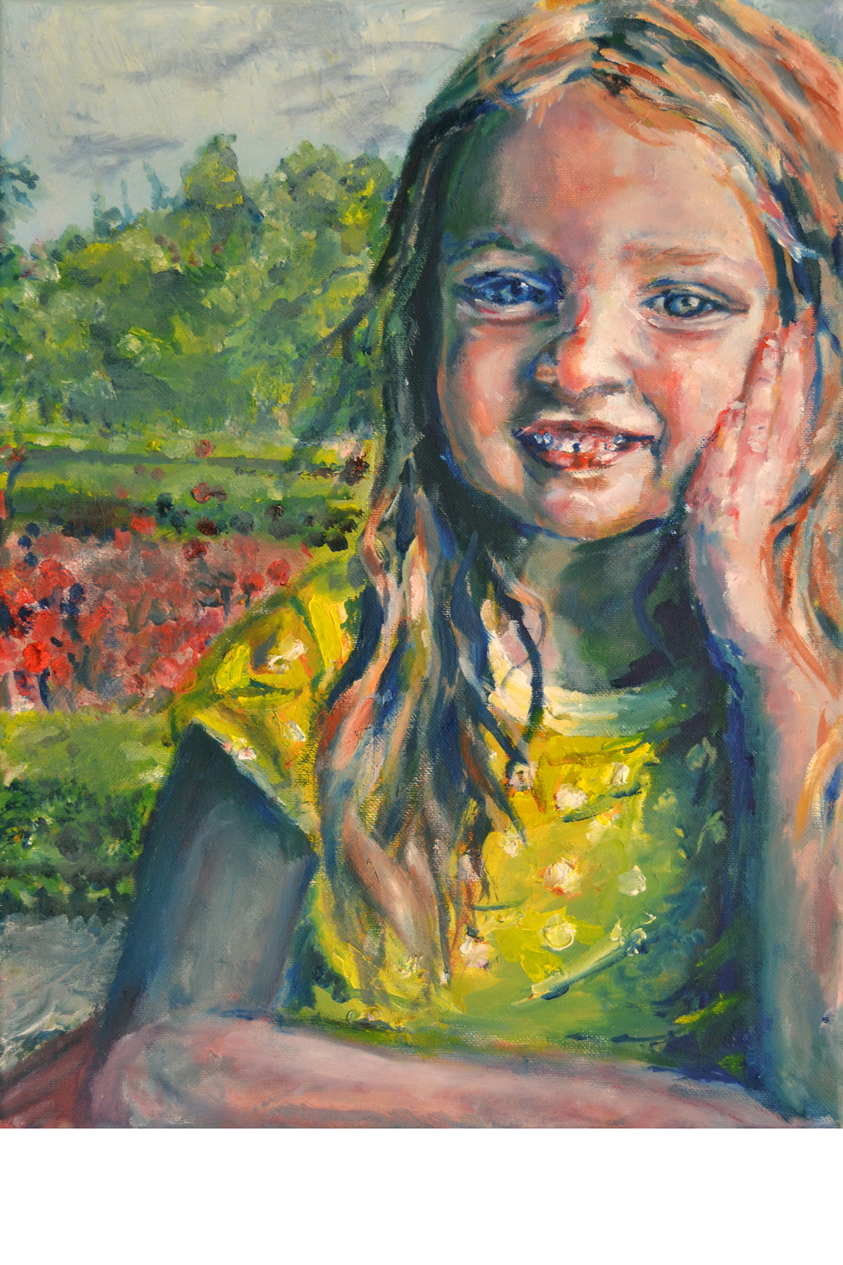oil paint oil on canvas portrait Portraiture Oils oil
