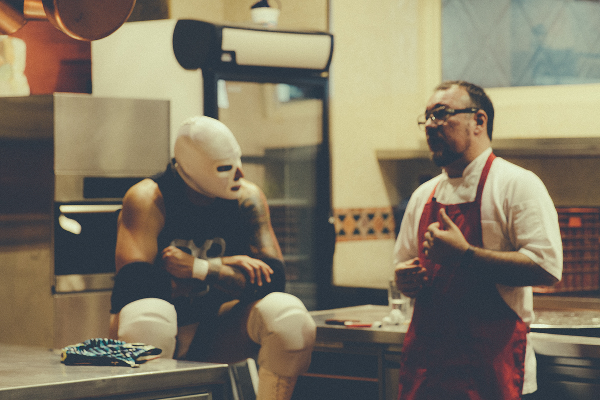 Cocina para Luchadores Lucha Libre Mexicana mexico Pocho Garces @cocinaylucha Luis Cobelo Inti Acevedo Enrique luque ciudad de Pablo E. Peña P. medico asesino Diva Salvaje