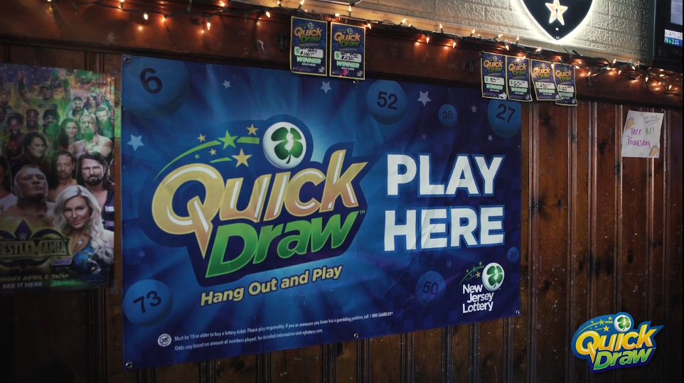 New Jersey Lottery QuickDraw Logo Logo Design Identity Design Gaming Logo Design Gaming Identity Design