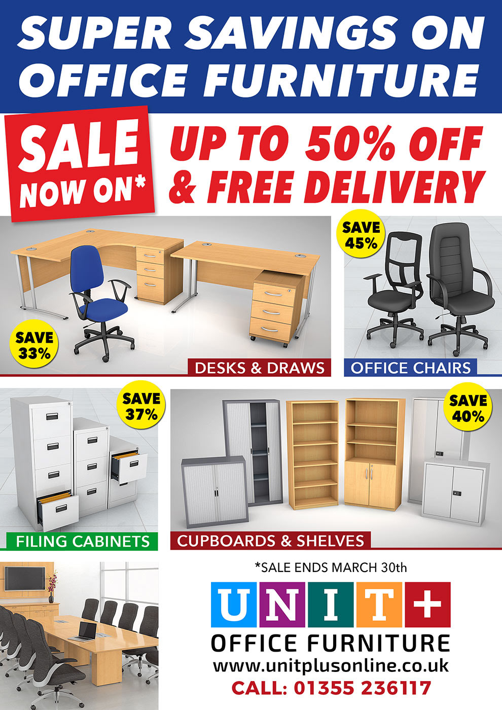 Office Furniture page advert