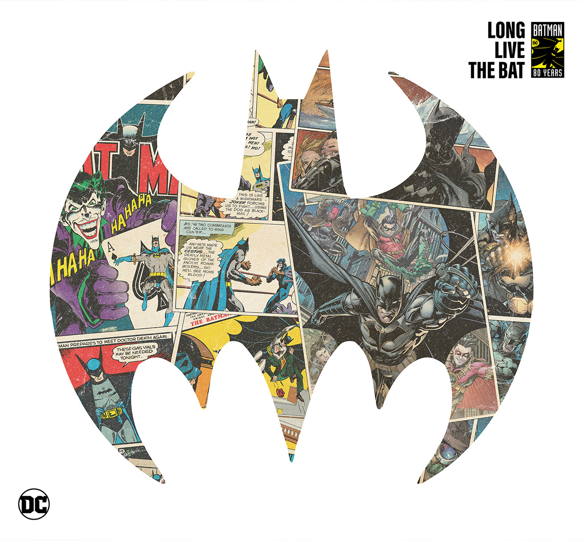 batman Dc Comics Warner Bros. gotham graphic prints 80th Anniversary dark knight joker Bats