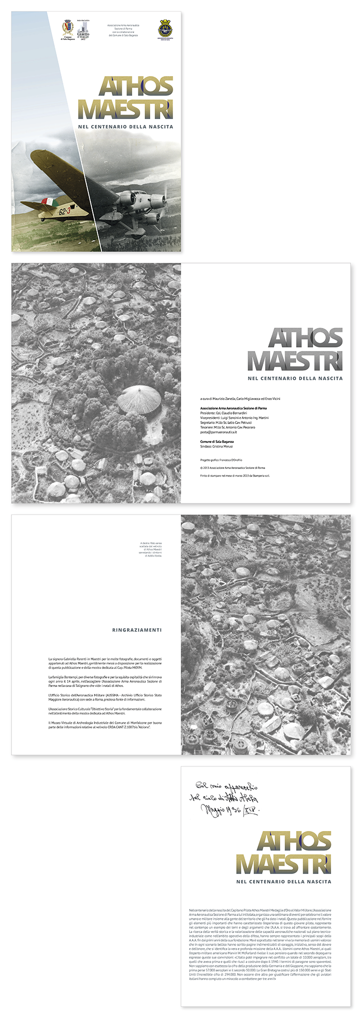 pubblicazione Athos Maestri AERONÁUTICA Parma