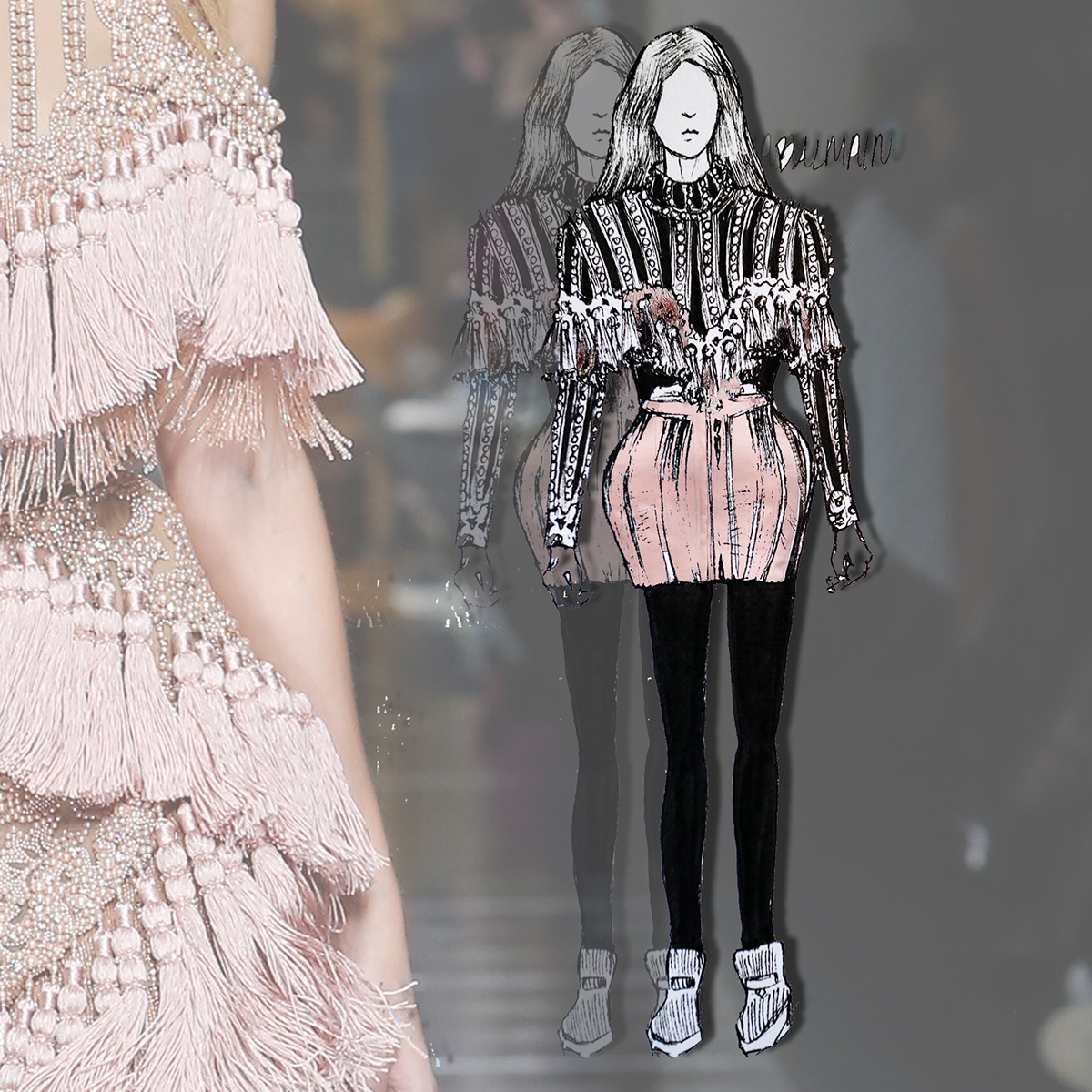 Fashion  fashionillustration runway Collection design
