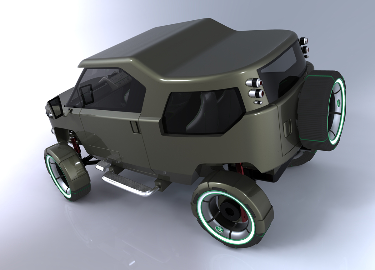 Land Rover defender hybrid coventry university 4x4 Frazer Nash