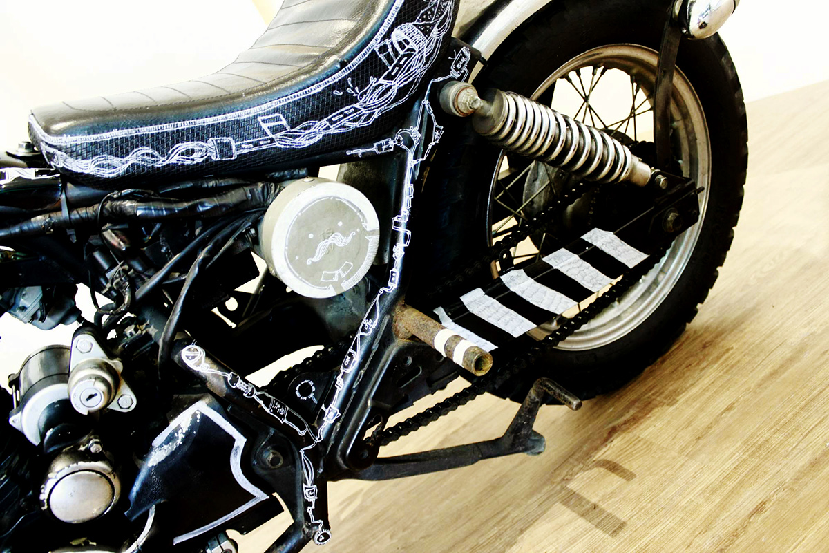 Adobe Portfolio motorbike motorbike painting illus kelseyz troublexy toy taichung taiwan car graphics
