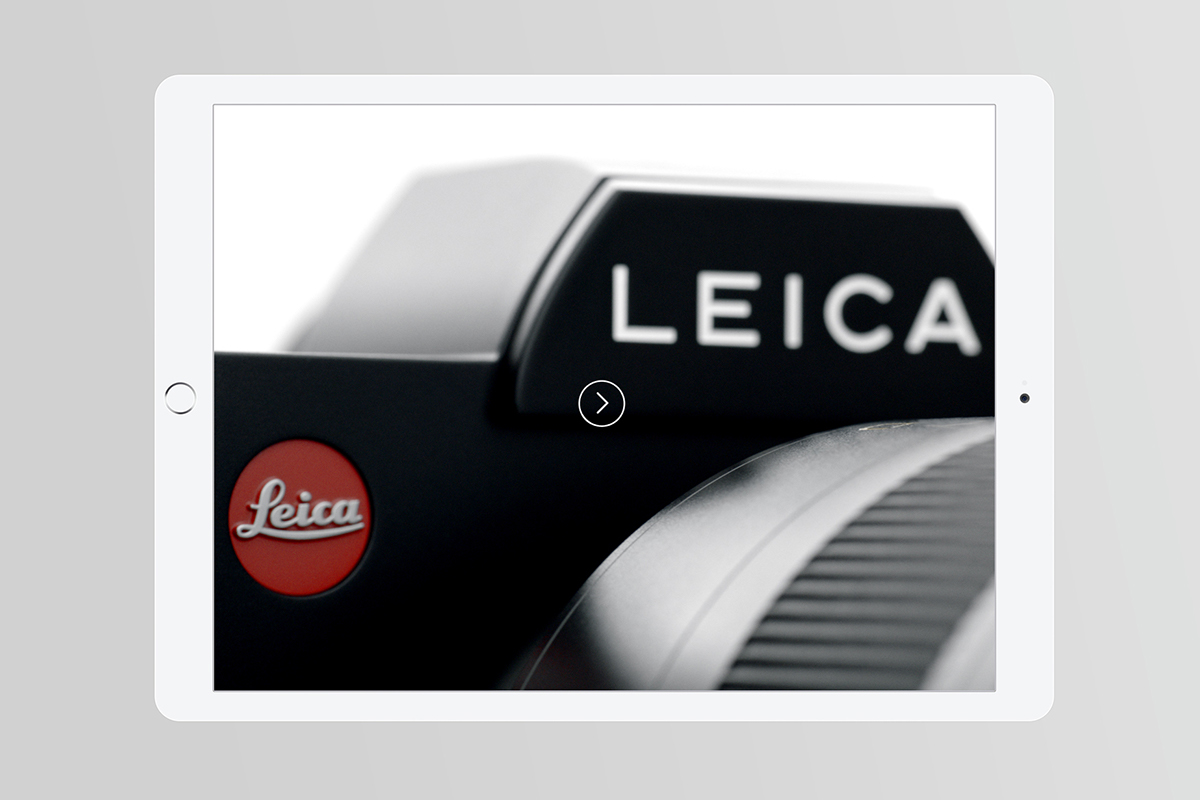 Leica leica sl camera professionell editorial design print campaign
