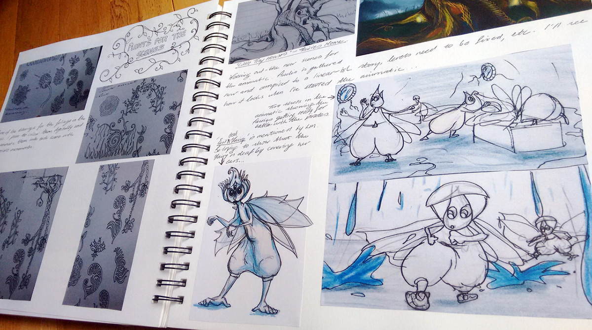 childhood imagination nostalgia animation  Drawing  toonboom story Storytime Magic   mystical