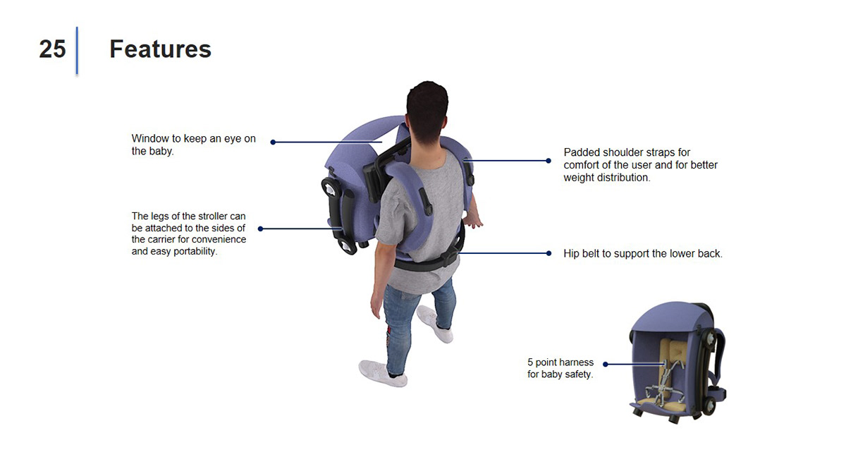 3d modeling baby carriers industrial design  keyshot product design  Solidworks Solution strollers