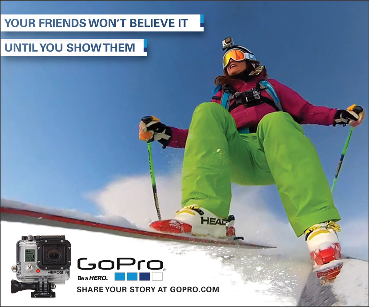 gopro ads banners Web promos